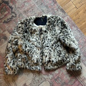 J. Crew Leopard Print Jacket